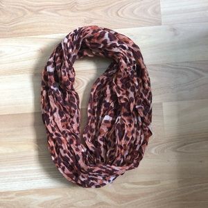 Leopard Print Infinity Scarf